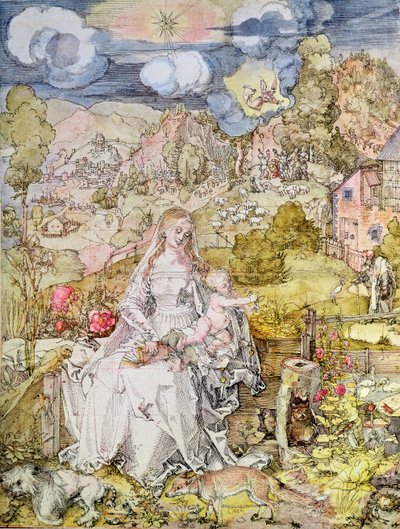 Madonna y el Niño de Albrecht Dürer